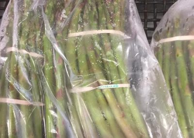 Asparagus in bags